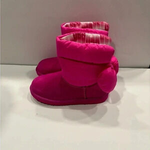 Ugg Bailey Bow Maxi Wavelength Hot Pink Size 4